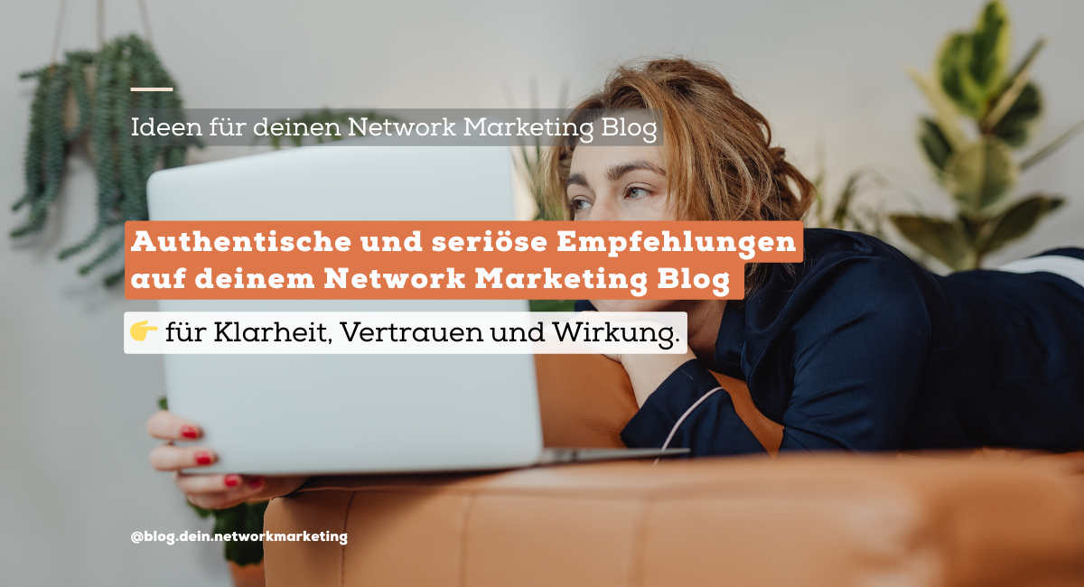 30 Ideen worüber du in deinem Network Marketing bloggen kannst