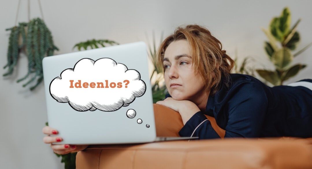 Keine Ahnung, worüber du für dein Network Marketing bloggen kannst?
Hol dir die 30 Ideen für klickstarke Blogartikel - für 0-Euro.